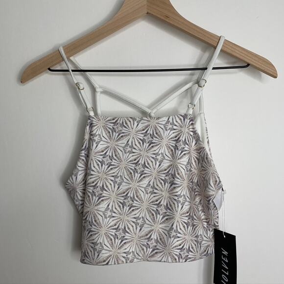 Wolven Harmony Ruched Crossover Harmony Legging Tank Womens Medium XL - Picture 9 of 16